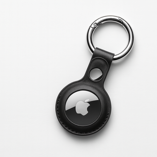 Leather keychain